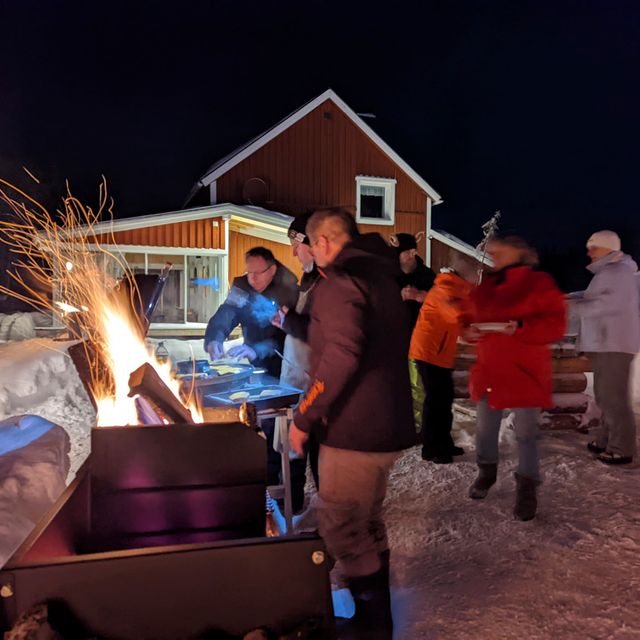 Back- und Grillkurs in Schweden Lappland