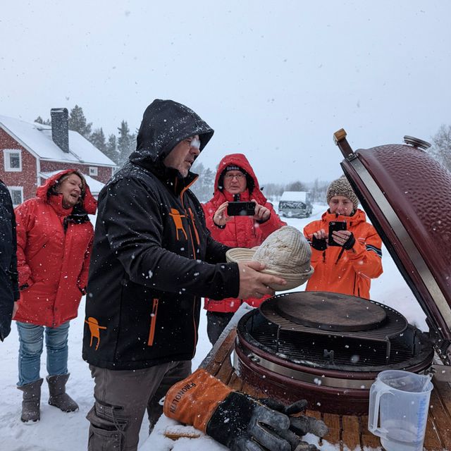 Back- und Grillkurs in Schweden Lappland