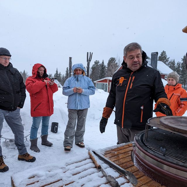 Back- und Grillkurs in Schweden Lappland